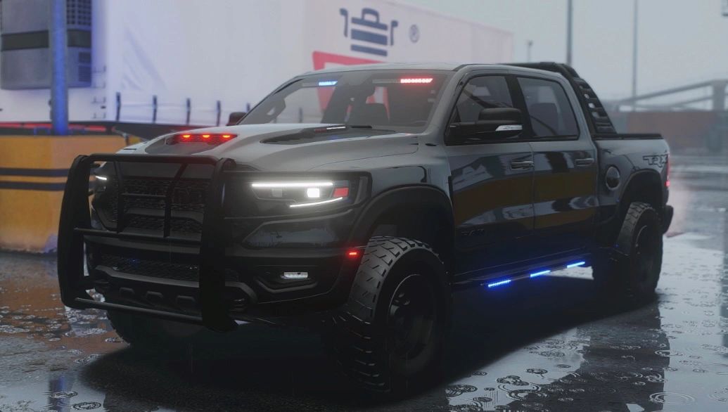 Dodge Ram TRX Police THCK Customs